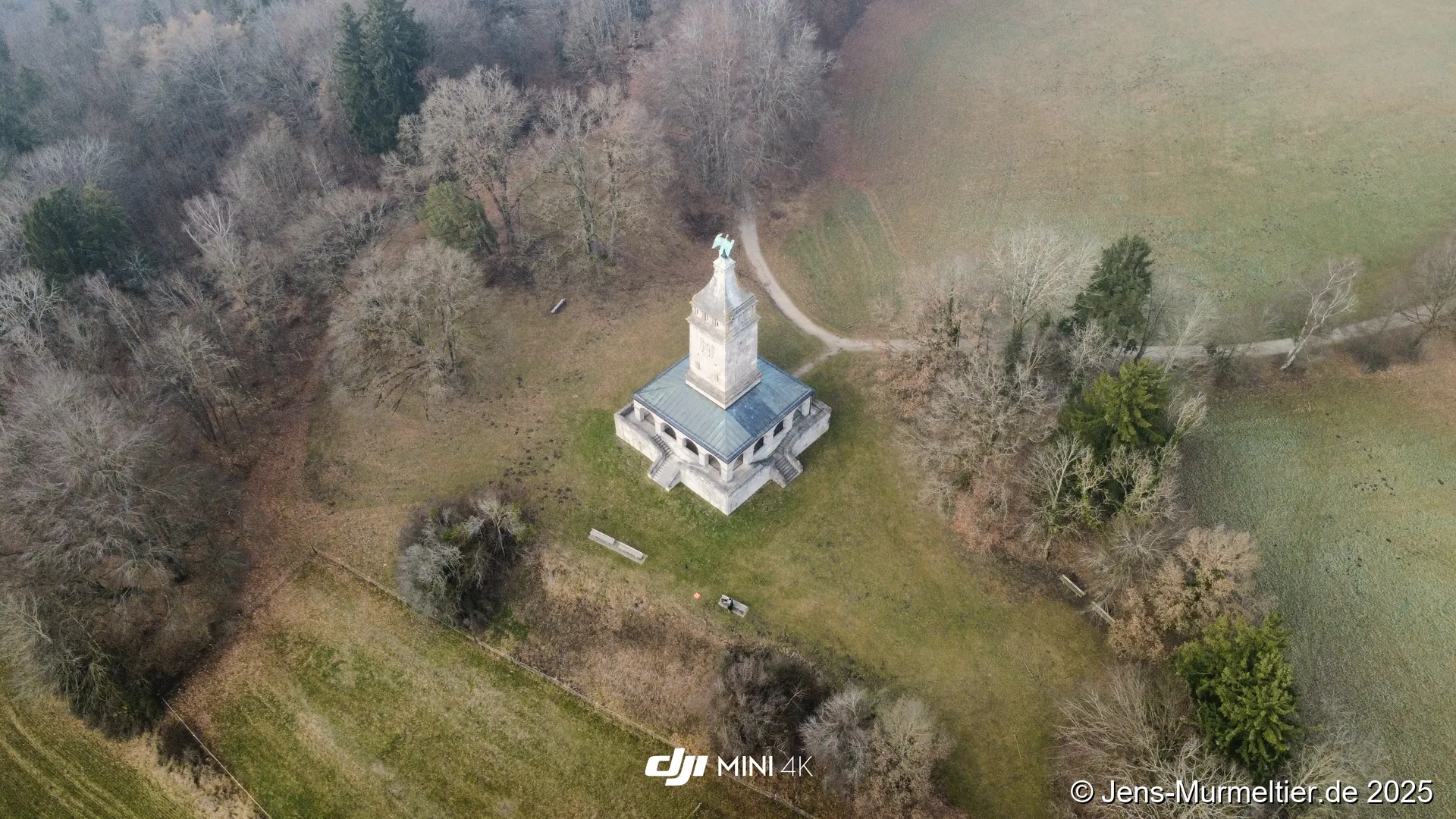 Bismarckturm Starnberger See Dezember 2025
